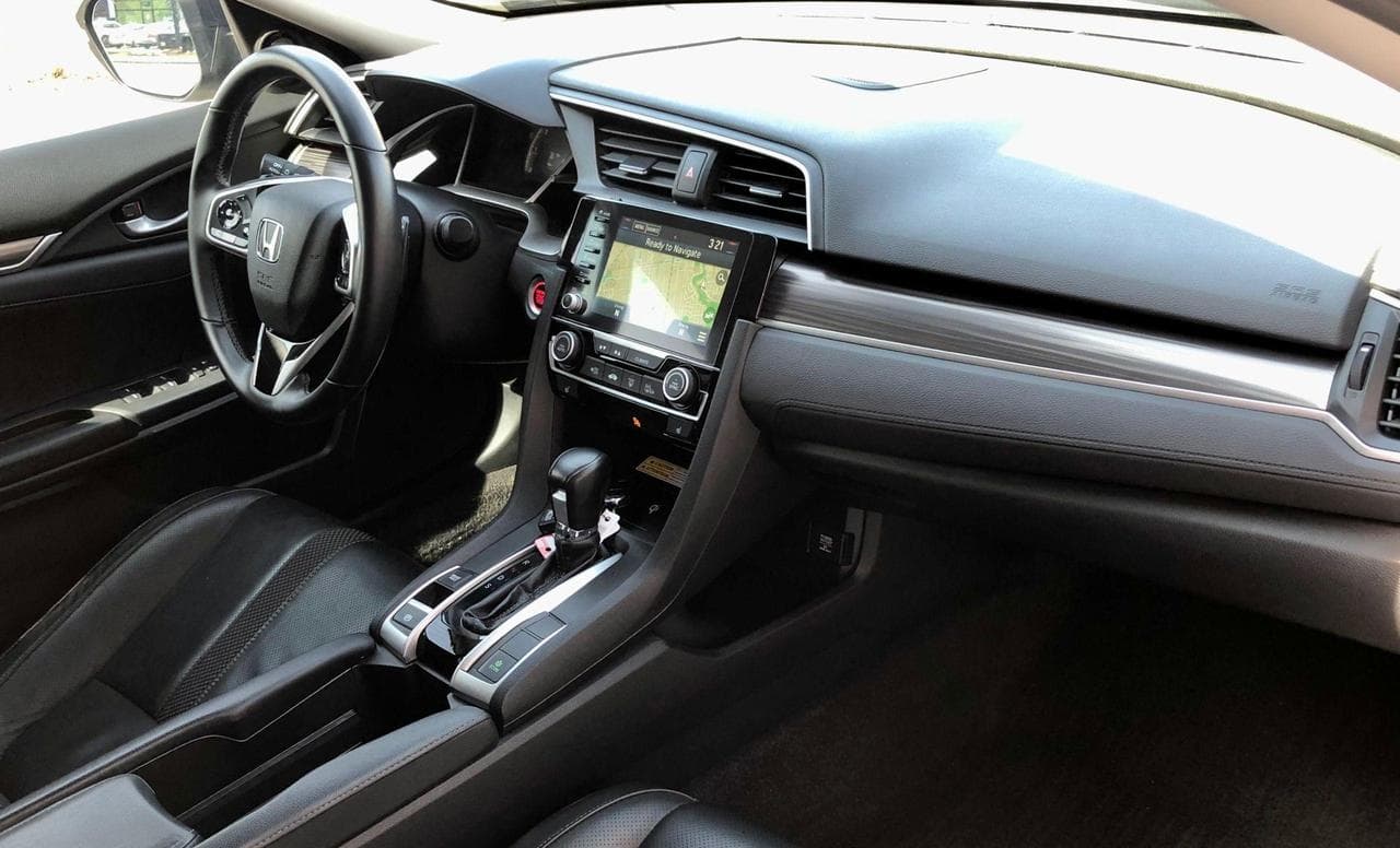 Clean detailed vehicle interior